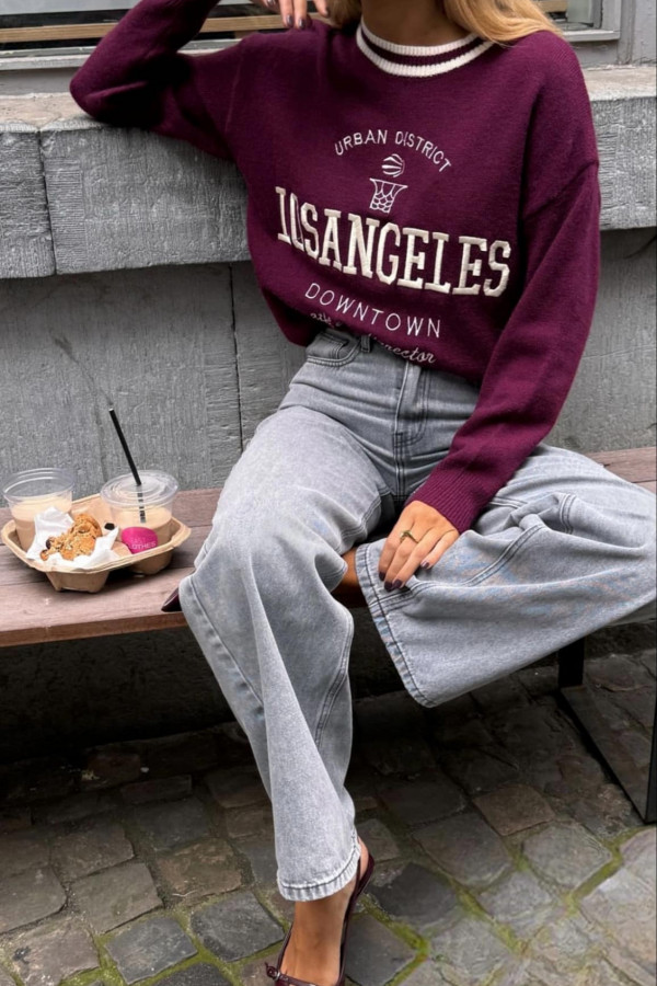 SWETER LOS ANGELES BLACKBERRY