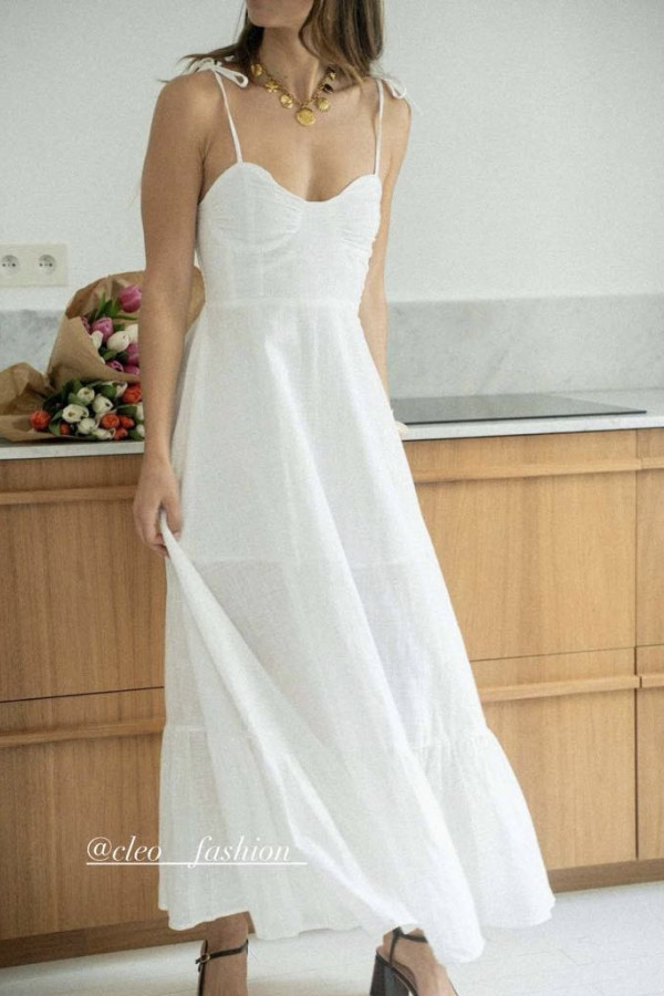 SUKIENKA CONSTANZA WHITE 3