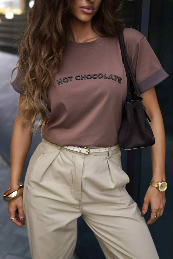 T-SHIRT CHOCOLATE 1
