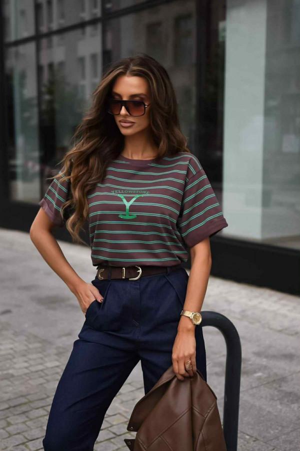 T-SHIRT STONE GREEN 1