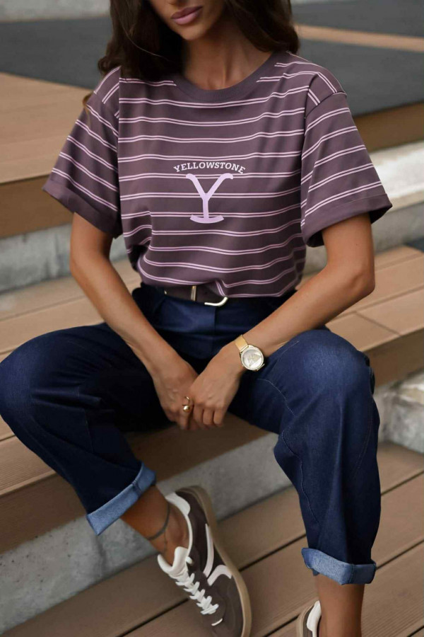 T-SHIRT STONE PINK