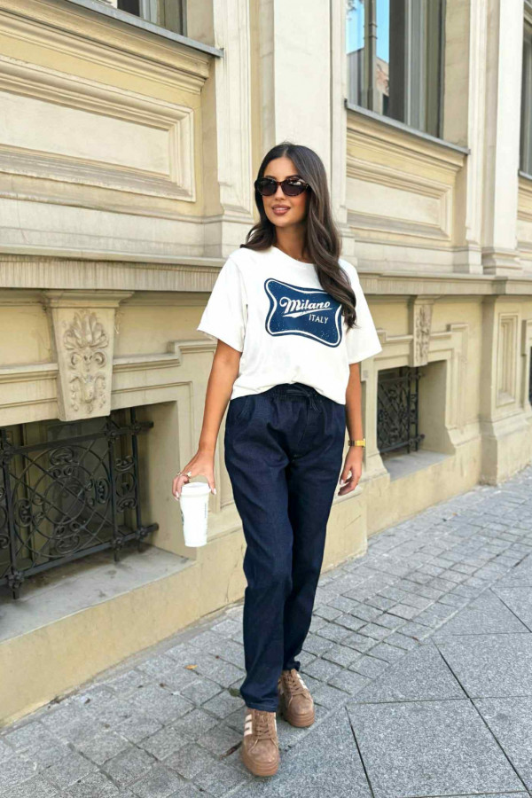 T-SHIRT MILANO BLUE 1